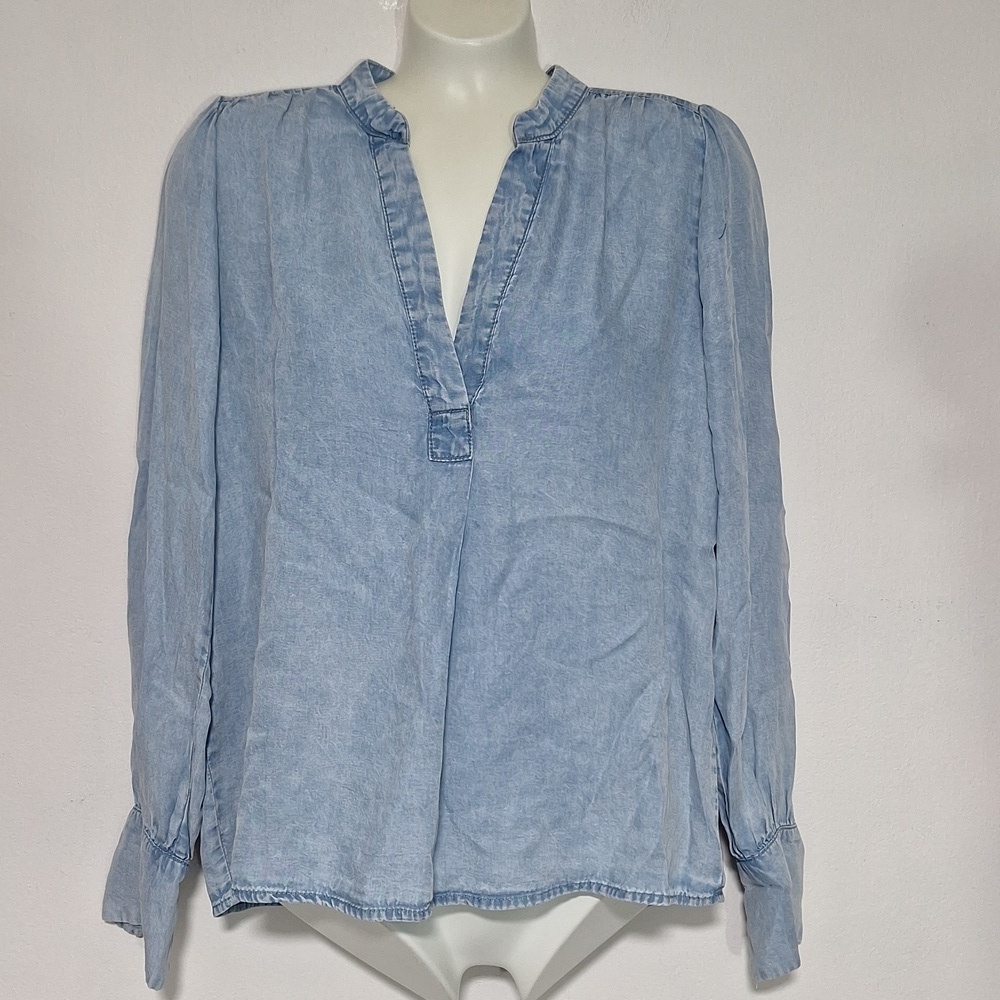 Jane and Delancey Blue Blouse Womens